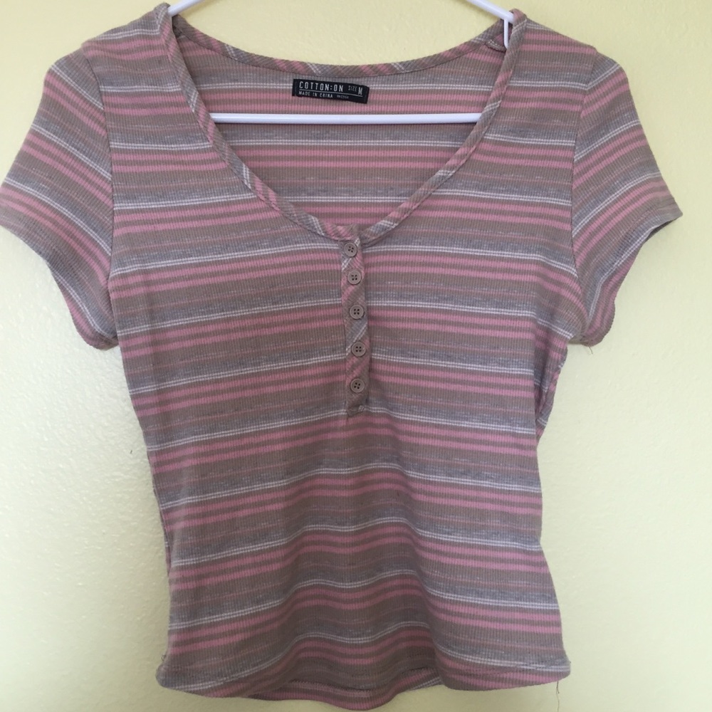 Casual striped tee